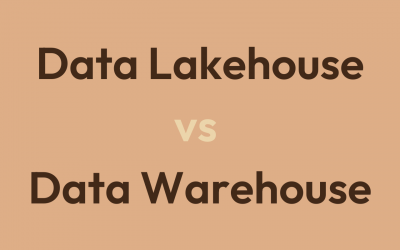 Differences data lakehouse versus data warehouse